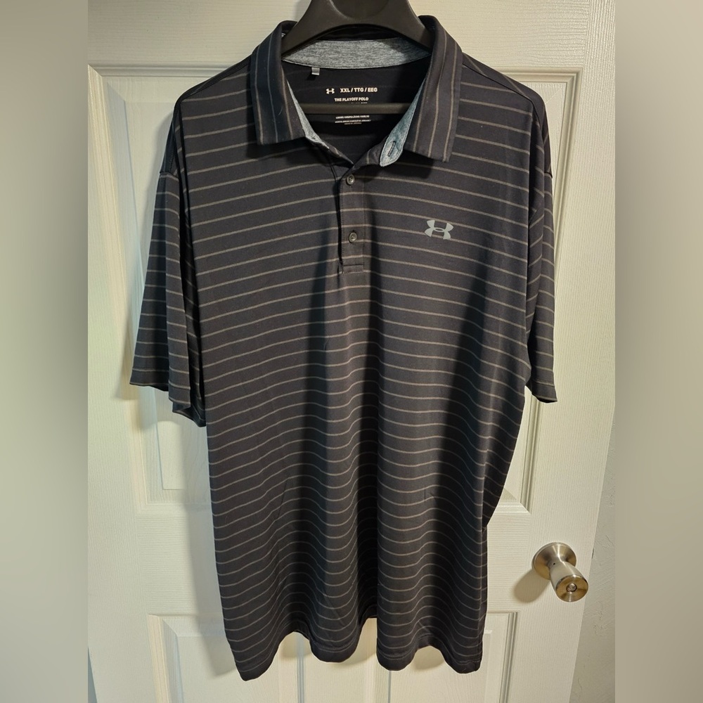 Under Armour Men's Polo with Stripes
